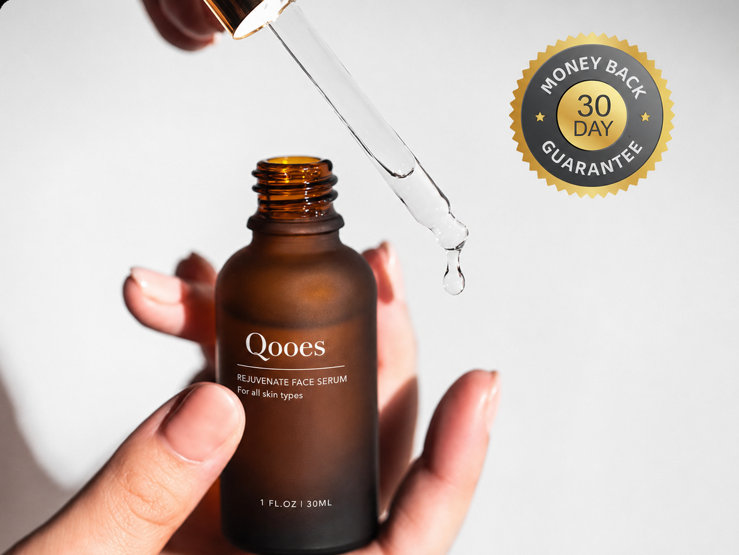 Qooes 4D Hyaluronic Deep Hydration & Age-Defying Serum