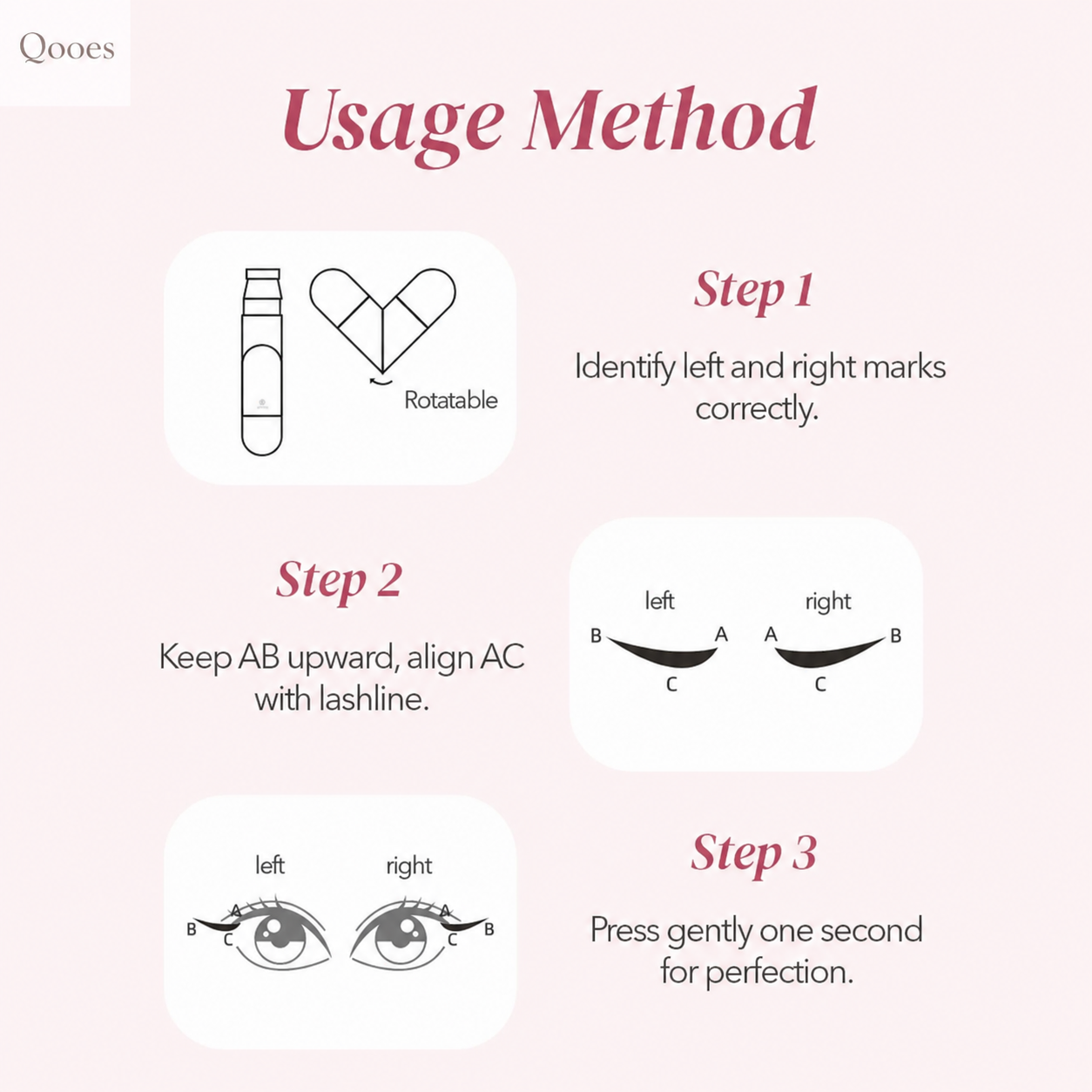 Qooes WingStamp™ Eyeliner