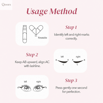 Qooes WingStamp™ Eyeliner