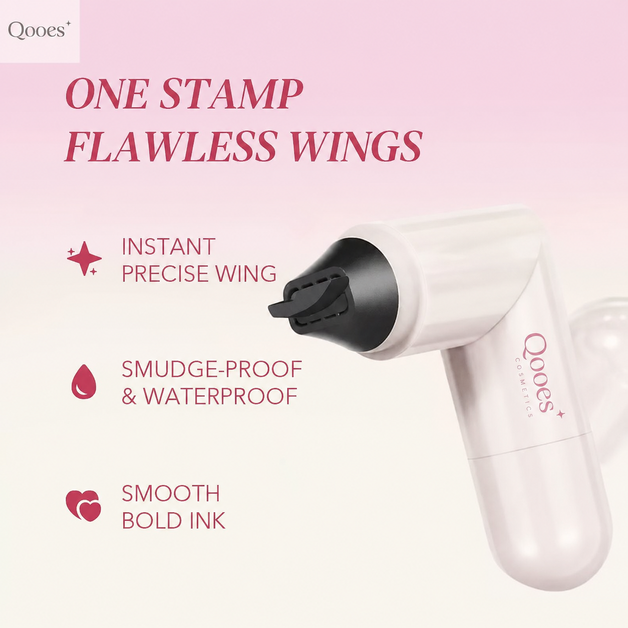 Qooes WingStamp Eyeliner usage guide