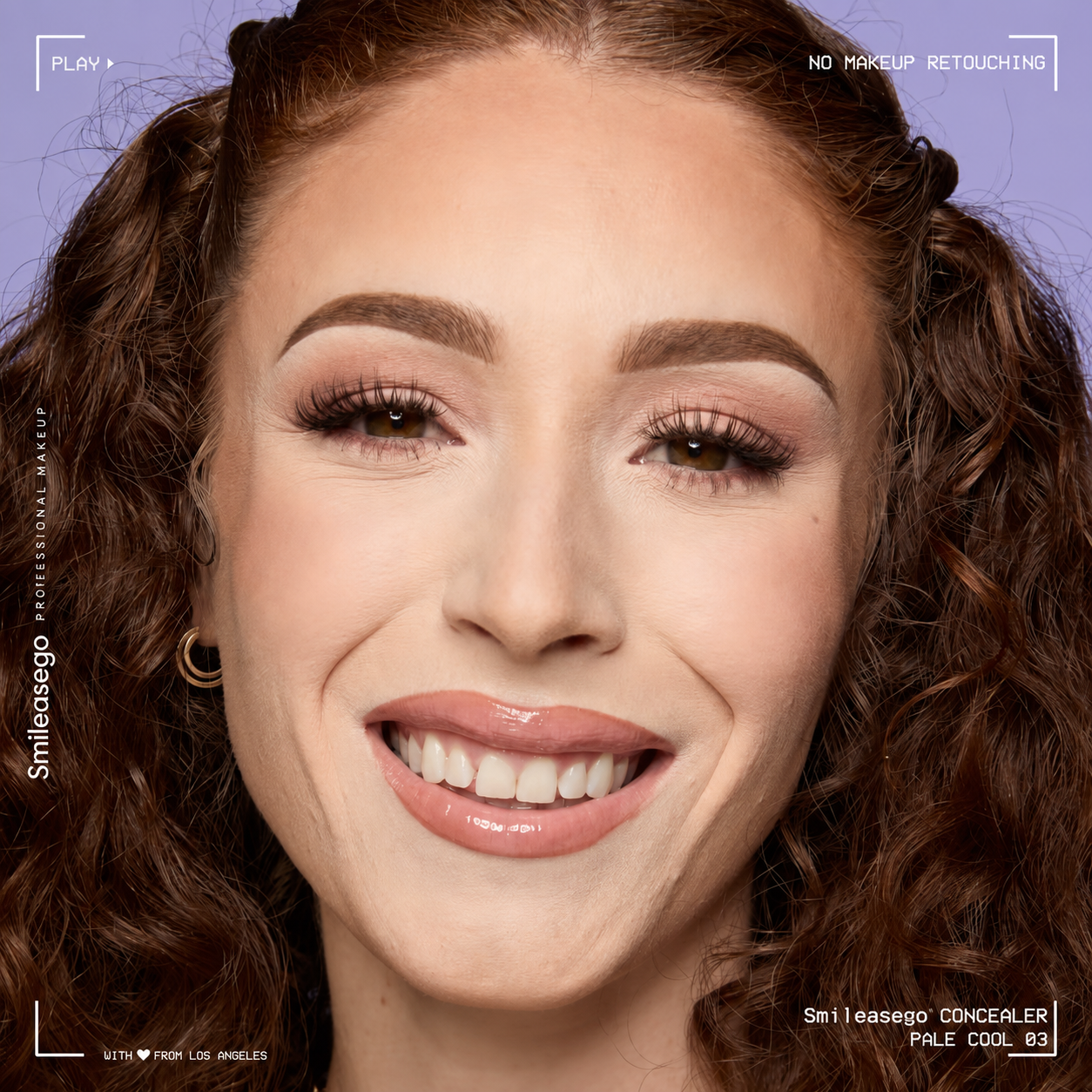 Finished makeup look using Wonder Snatch Concealer