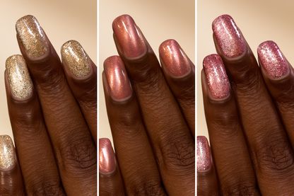 HZA Socialite Glow Magnetic Cat-Eye Nail Polish Trio