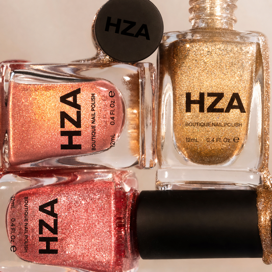 HZA Socialite Glow Magnetic Cat-Eye Nail Polish Trio