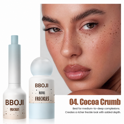 BBOJI 5-Point Instant Freckle Stamp & Refill Kit – 6 Natural-Looking Shades