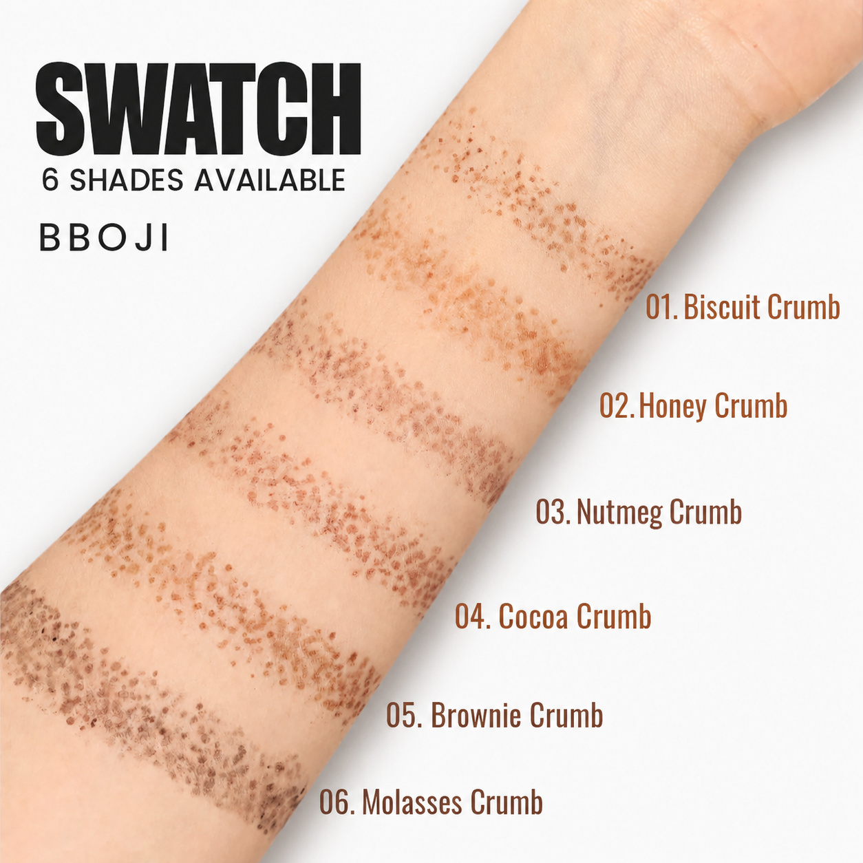 BBOJI 5-Point Instant Freckle Stamp & Refill Kit – 6 Natural-Looking Shades