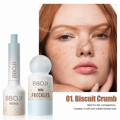 BBOJI 5-Point Instant Freckle Stamp & Refill Kit – 6 Natural-Looking Shades