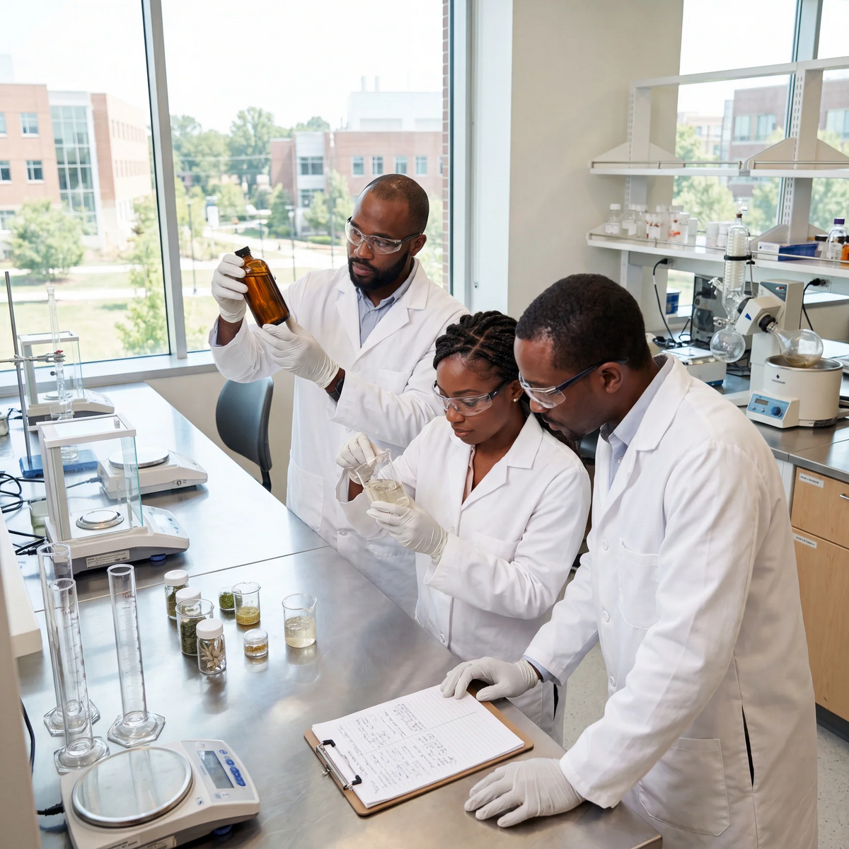 Skincare formulation and laboratory environment