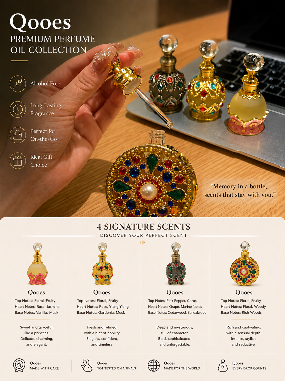 Qooes®  Golden Reverie