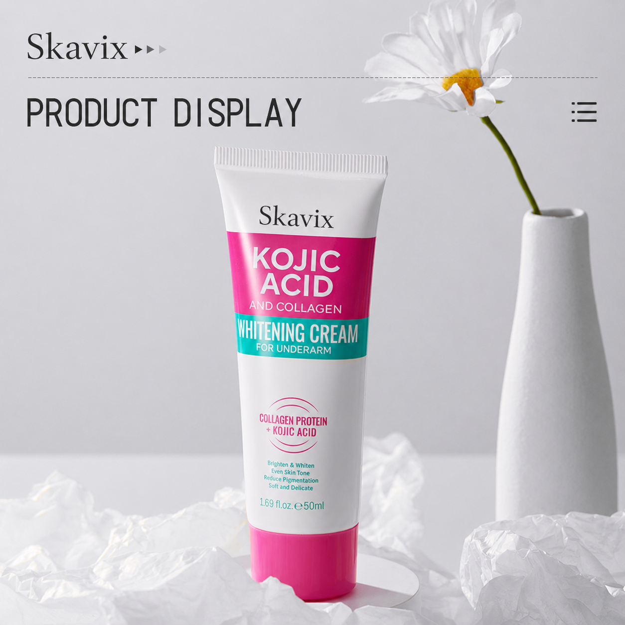 Skavix® Underarm Glow Reset Cream – Visibly Brighter, Smoother & More Even-Looking Skin