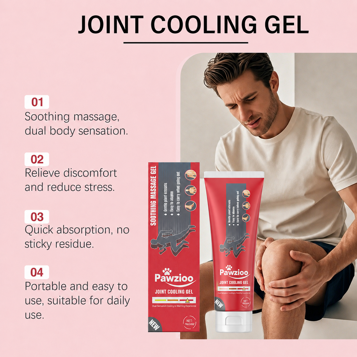 Pawzioo® Advanced Multi-Mineral Joint Comfort Gel