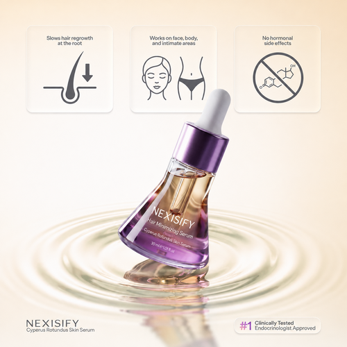 ✨ NEXISIFY® Hair Minimizing Serum – Smooth Skin After Hair Removal