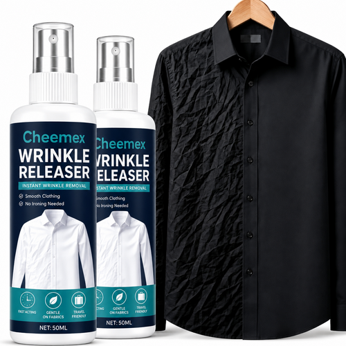 ✨ Cheemex Wrinkle Release Spray – No-Iron Fabric Smoothing Mist
