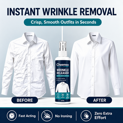 ✨ Cheemex Wrinkle Release Spray – No-Iron Fabric Smoothing Mist