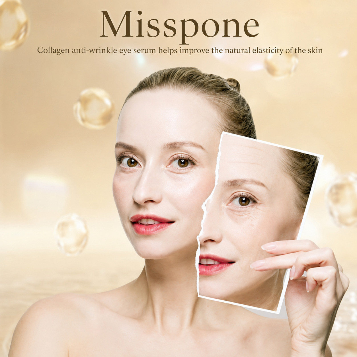 ✨ Misspone®  Advanced Peptide Collagen Firming Concentrate – Wrinkle-Smoothing & Elasticity Care