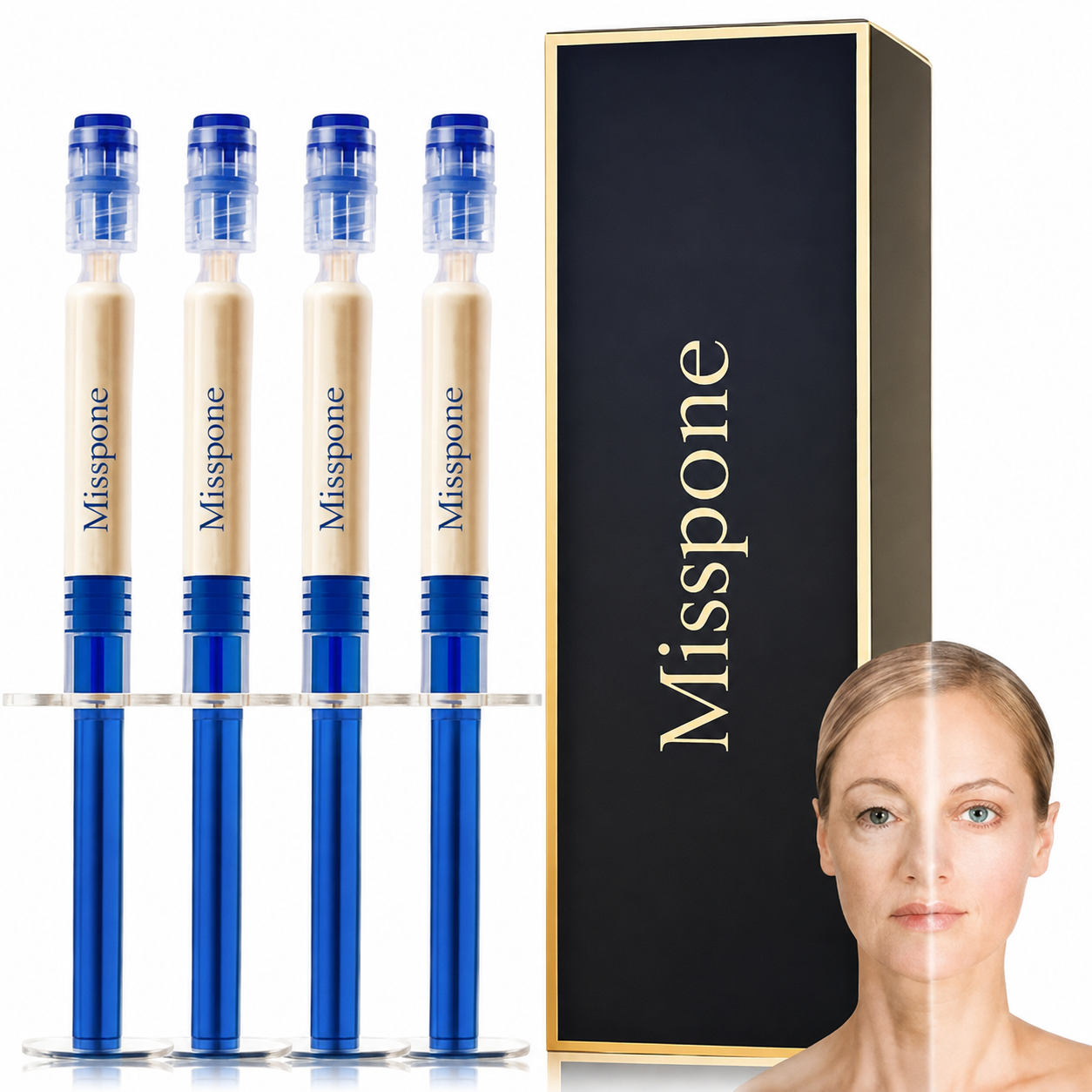 ✨ Misspone®  Advanced Peptide Collagen Firming Concentrate – Wrinkle-Smoothing & Elasticity Care