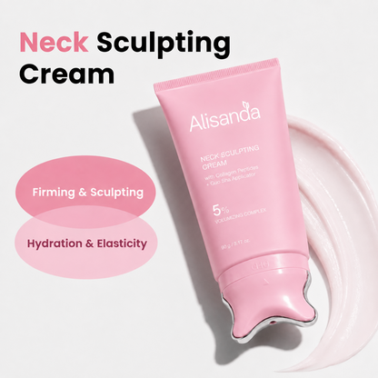 Alisanda® PDRN Collagen Gua Sha Neck Sculpting Cream