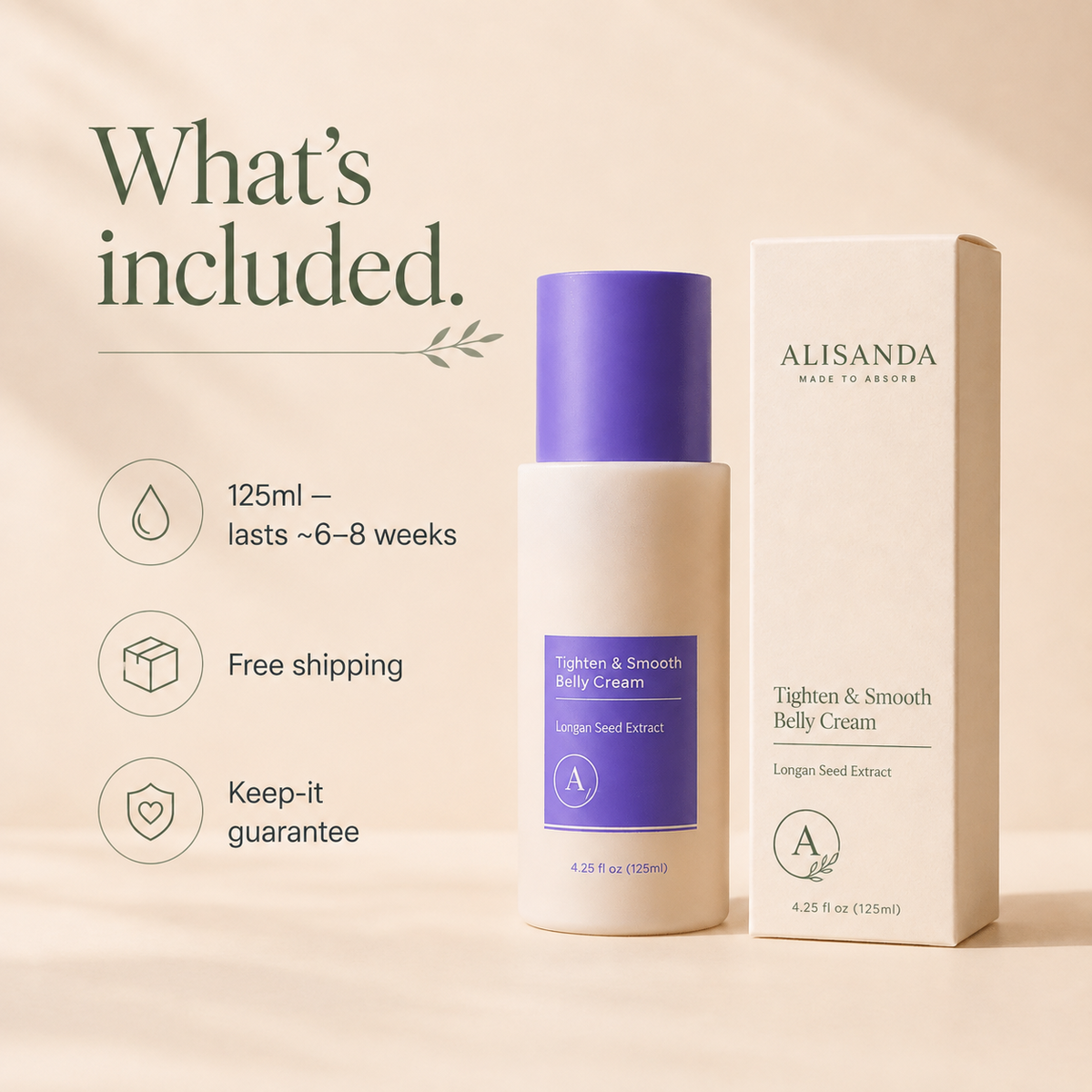 What's included with Alisanda TummyRenew