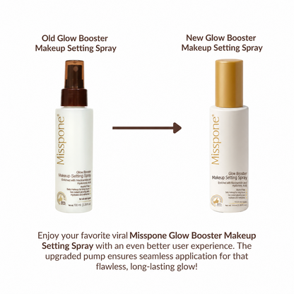 Perenne Glow Booster Makeup Setting Spray | Alcohol-Free | Enriched with Niacinamide & Hyaluronic Acid | Best Long-Lasting Makeup Fixer & Dewy Finish (100ml)