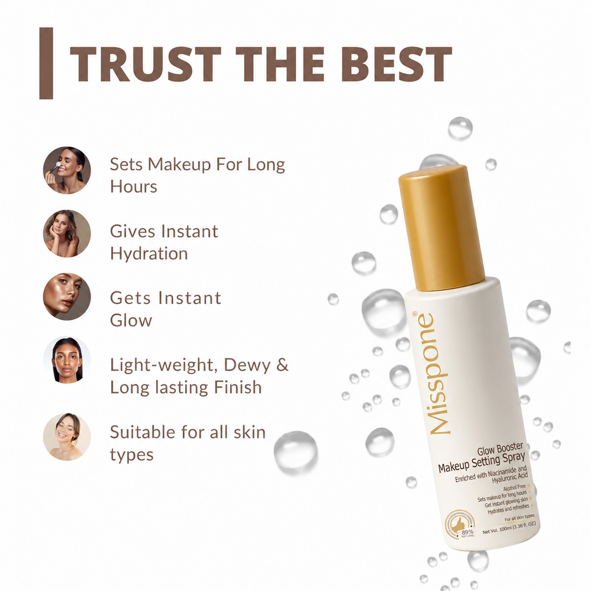 Glow Booster Makeup Setting Spray benefits