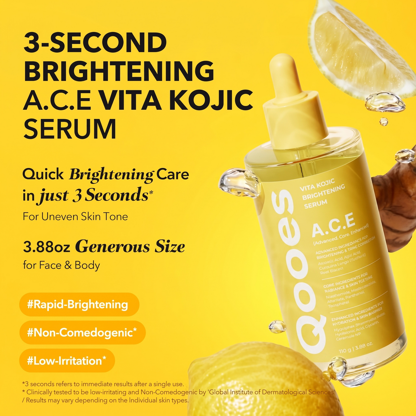 Qooes™ Vita Kojic Radiance Serum