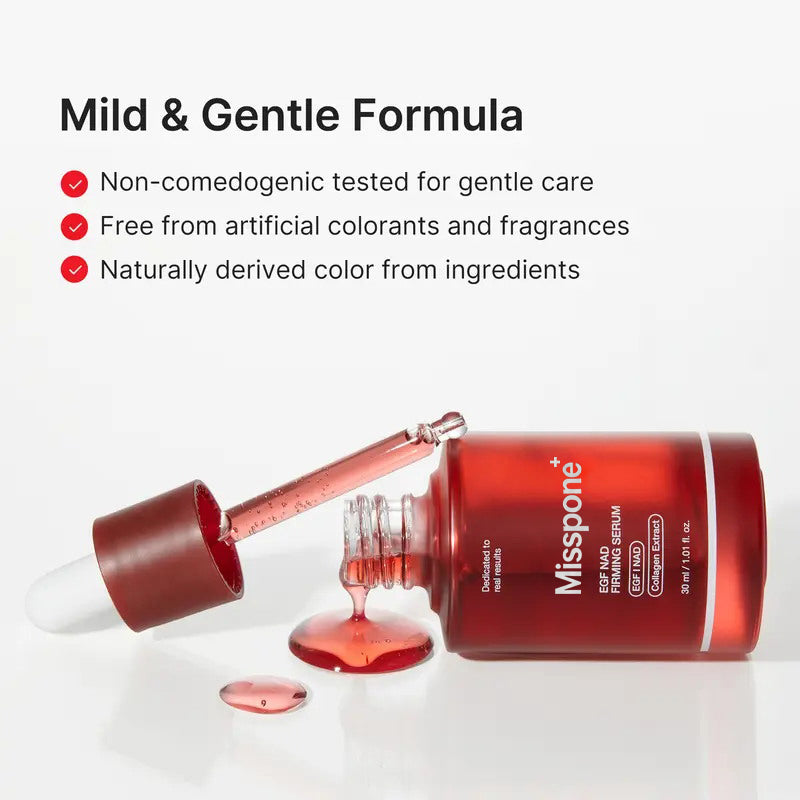 ✨ Misspone NAD+ EGF Serum – Firming, Smoothing & Revitalizing Care 💧