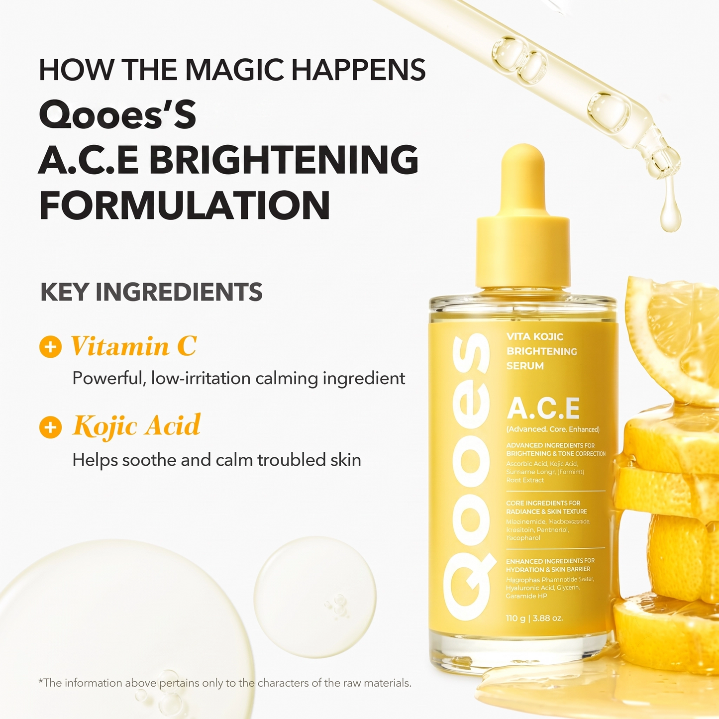Qooes™ Vita Kojic Radiance Serum