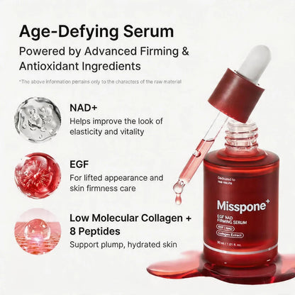 ✨ Misspone NAD+ EGF Serum – Firming, Smoothing & Revitalizing Care 💧